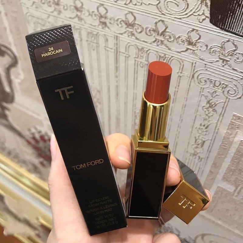 Son thỏi Tom Ford Lip Color Satin Matte - màu 24 Marocain