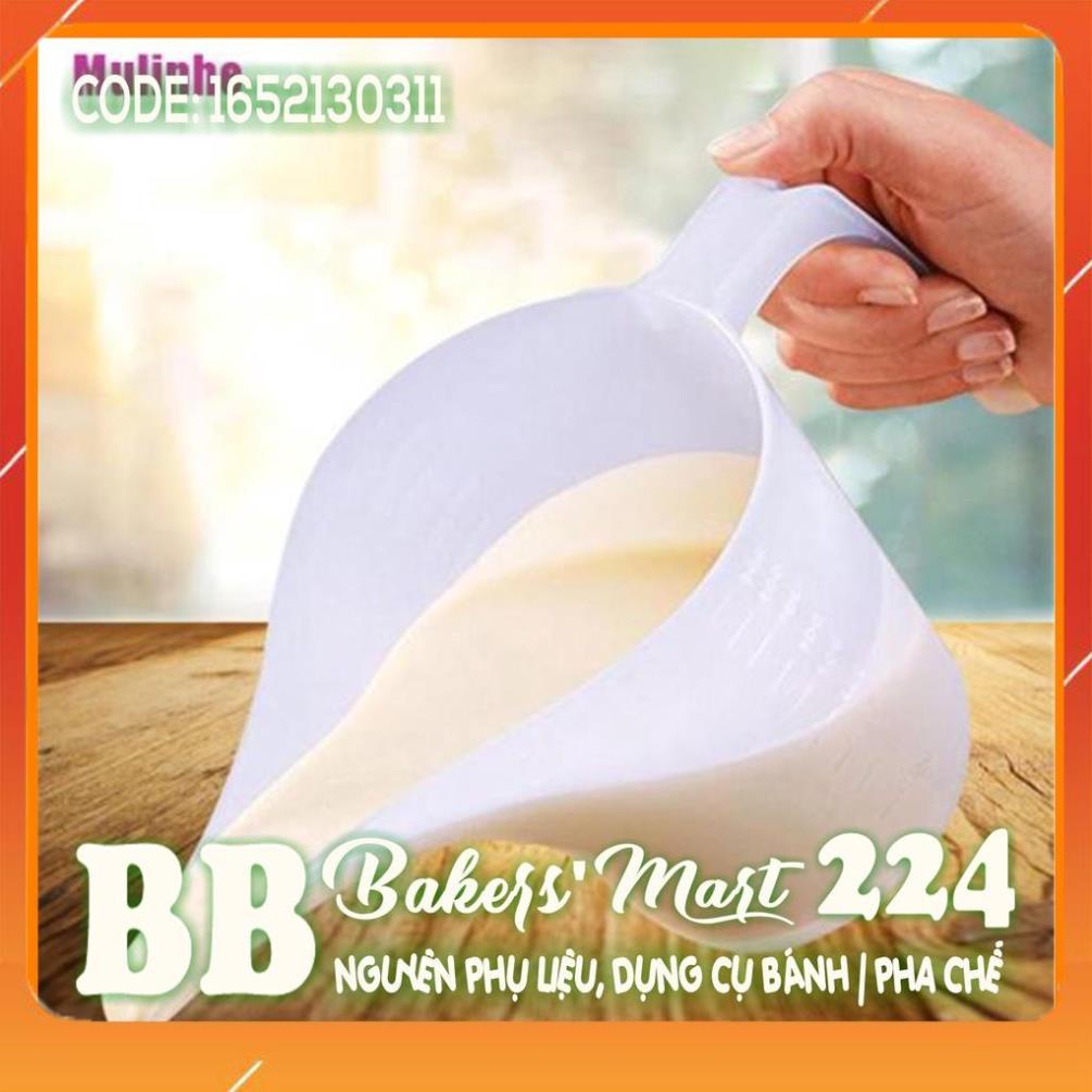 Ca đong nhựa MIỆNG DÀI - 1000ml