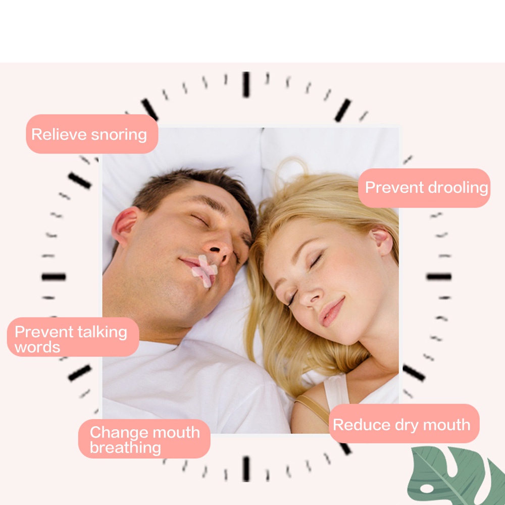 Miếng Dán Mũi Trong Suốt Chống Ngáy Khi Ngủ Tiện Dụng