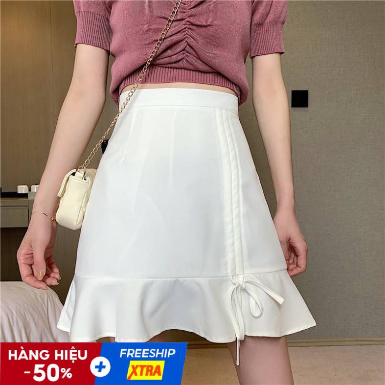 Chân Váy Nữ Dây Rút Viền Bèo Thời Trang | BigBuy360 - bigbuy360.vn