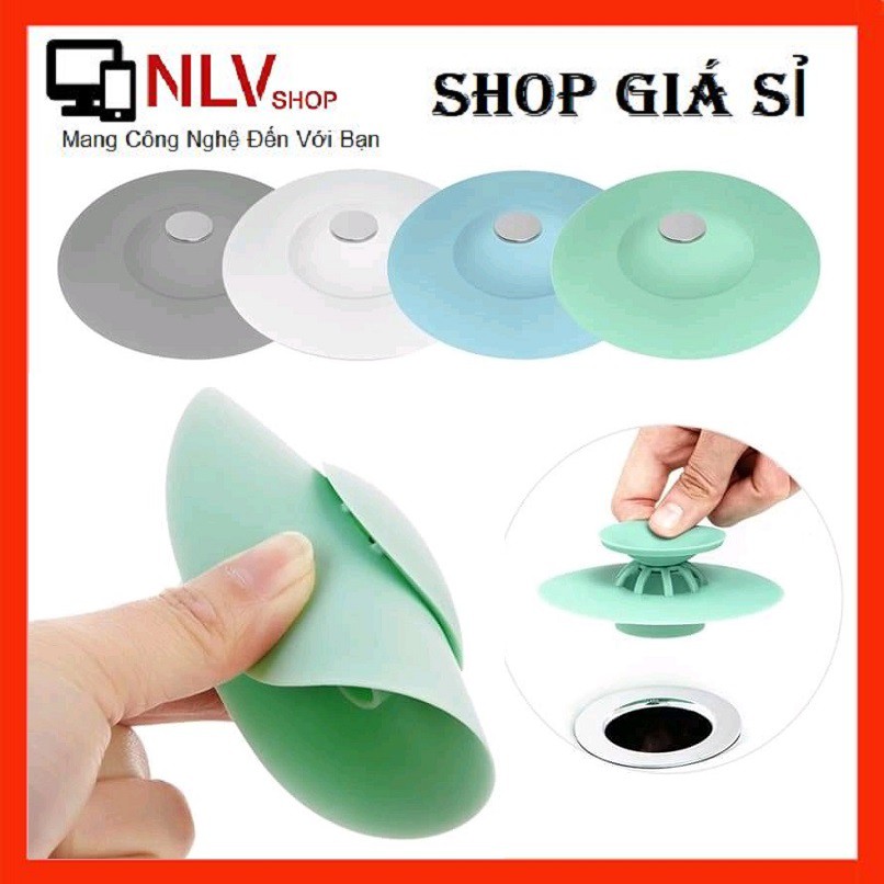 Dụng cụ giữ nước bồn rửa chén có lỗ thoát