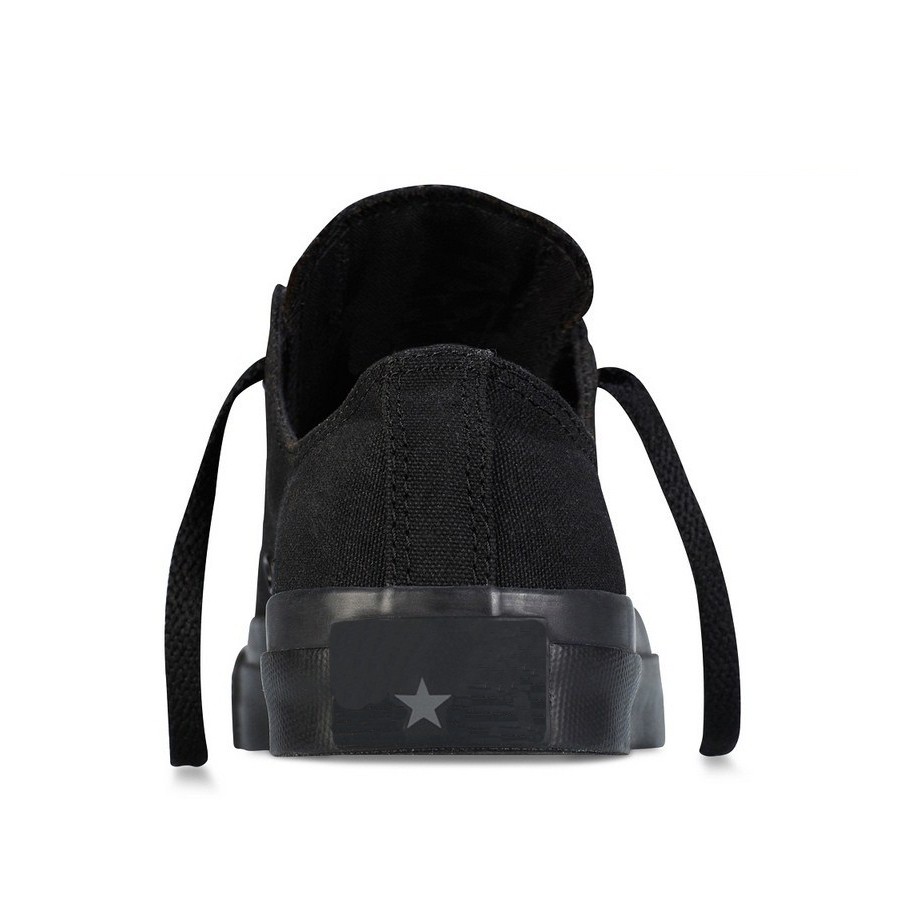 Giày Classic Full Đen Nam Cổ Thấp