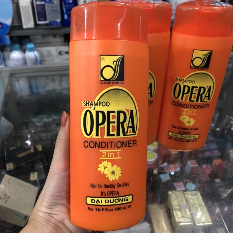 Dầu gội đầu Opera 2 trong 1 giảm gàu và rụng tóc 500ml