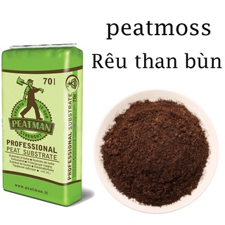 Peat moss -Rêu Than Bùn - Peatman (túi 200gram)