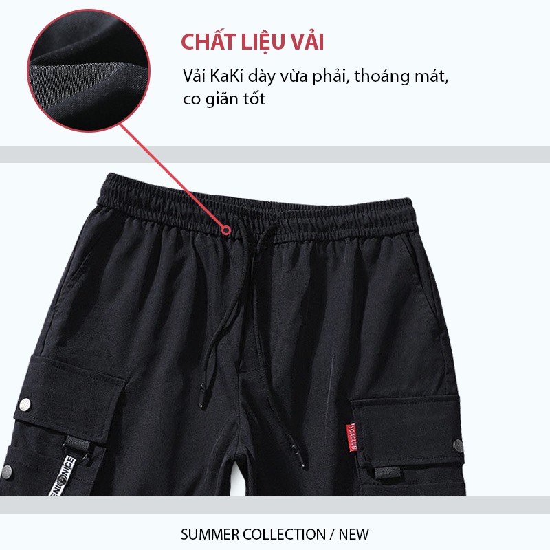 Quần short nam kaki mã TT13💥FREESHIP💥 Quần thể thao tập gym dáng lửng mùa hè cạp chun túi hộp phong cách | BigBuy360 - bigbuy360.vn
