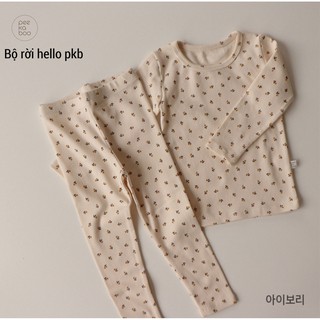Bộ liền cho bé HELLO 𝙿𝙴𝙴𝙺𝙰𝙱𝙾𝙾 HÀN QUỐC