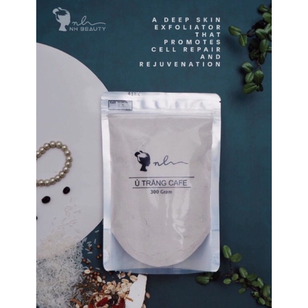 Ủ trắng Cafe 100% thiên nhiên 🎁cọ + que + thiệp + phiếu hdsd | BigBuy360 - bigbuy360.vn