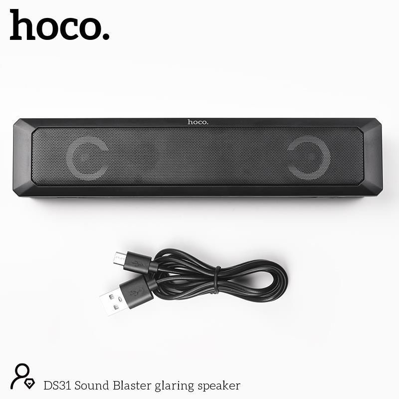 [Mã ELHACE giảm 4% đơn 300K] Loa Bluetooth 5.0 Hoco DS31 Chính Hãng Có Led RGB Cực Đẹp