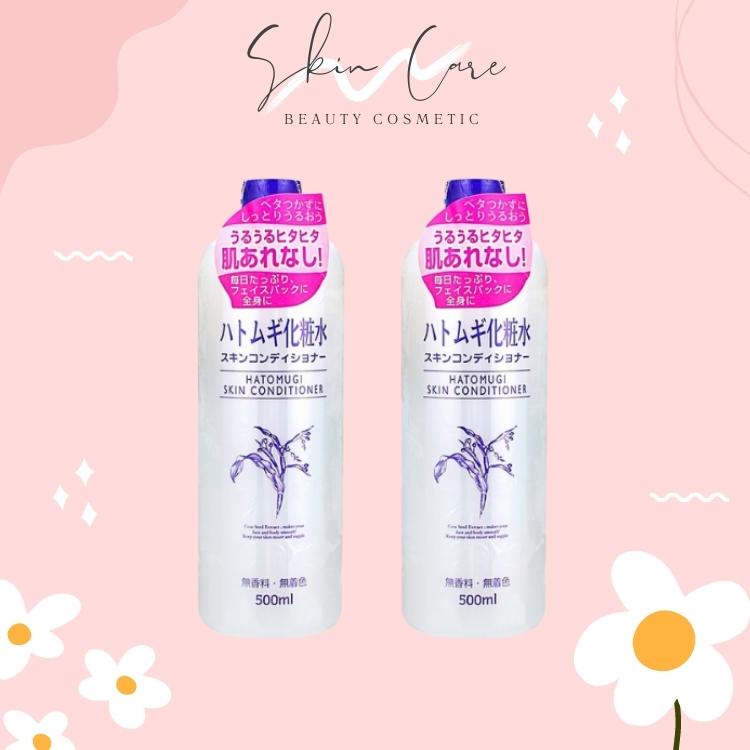 Nước hoa hồng Ý Dĩ Naturie Hatomugi Skin Conditioner Nhật 500ml Skin Care Hn