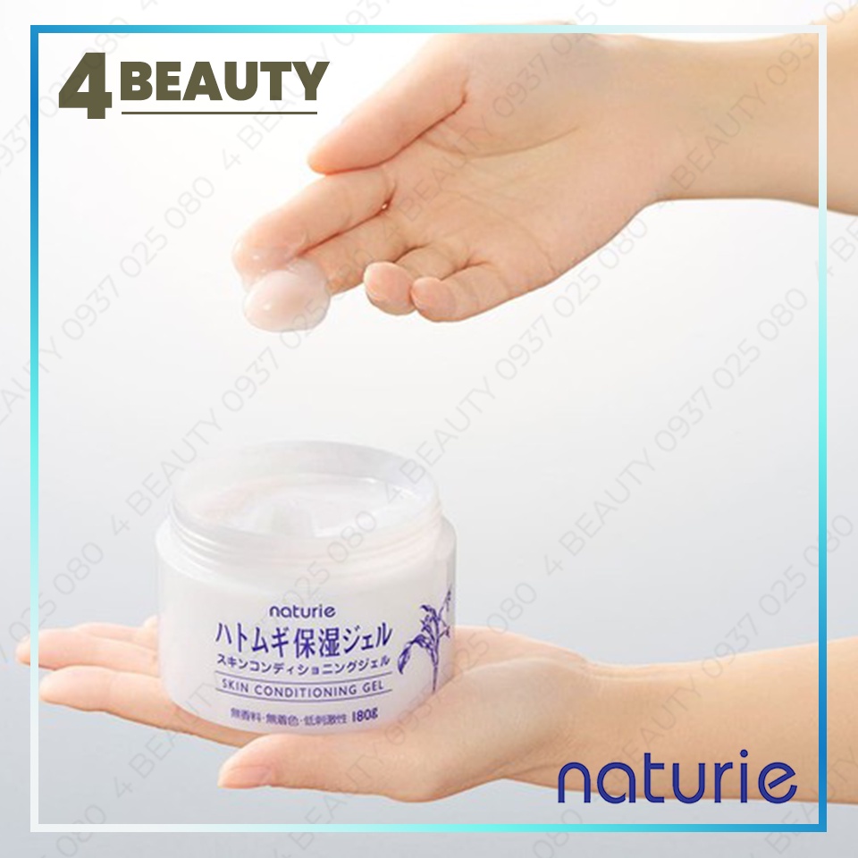 Gel Dưỡng Ẩm Naturie Chiết Xuất Hạt Ý Dĩ 180g Skin Conditioning Gel