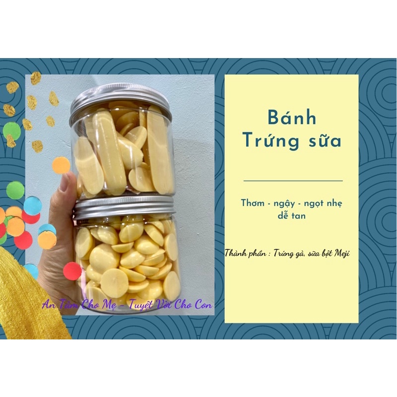 Bánh ăn dặm handmade cho bé từ 6 tháng trở lên( Có gói mini dùng thử)