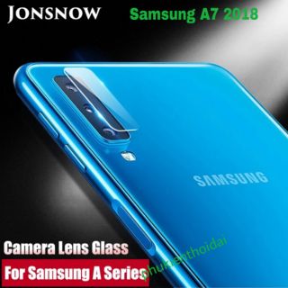 Cường lực Camera dẻo cho Samsung A7 2018 ( Full hộp đủ phụ kiện )để