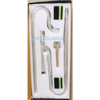 Bộ In Out Inox Mufan - phi 12 cho lọc thùng bể cá cảnh