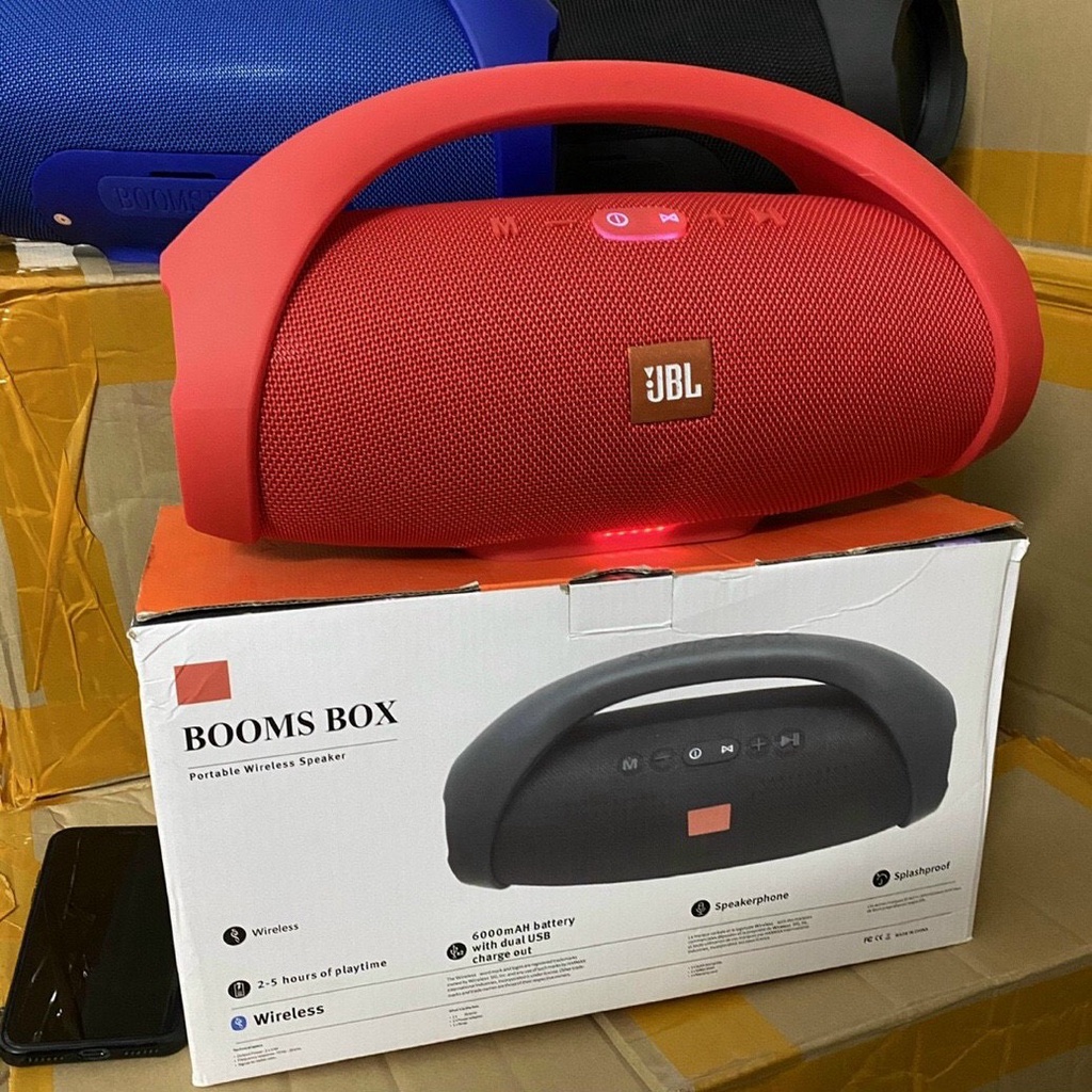 Loa Bluetooth Bombox bass mạnh âm thanh lớn cực đỉnh Bluetooth 5.1 NEW - Bảo Hành 6 Tháng 1 đổi 1