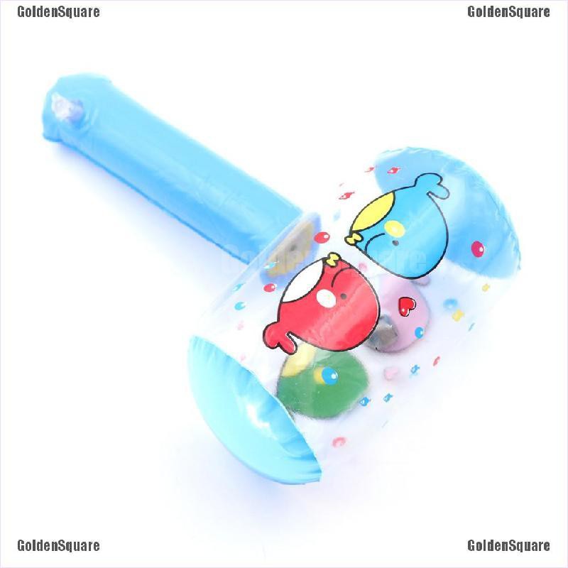 Búa Bơm Hơi Hình Hoạt Hình Có Chuông Cho Bé