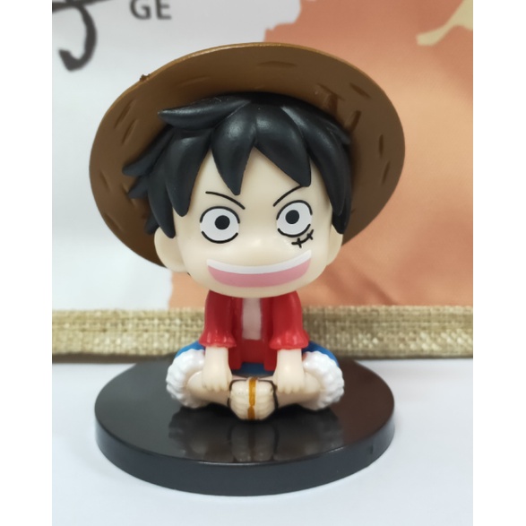 Mô Hình OnePice, Luffy Zoro Chibi Siêu Đẹp, Bộ Sưu Tập Nhân Vật, Decor - Tượng OnePiece Cao 6,5 cm