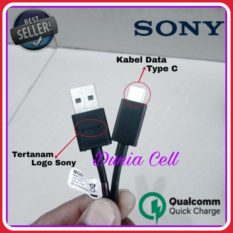 Dây Cáp Sạc 100% Usb C Cho Sony Xperia Xa1 Dual Xa1 Plus Xa1 Ultra