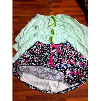 Chân váy cotton kèm chip