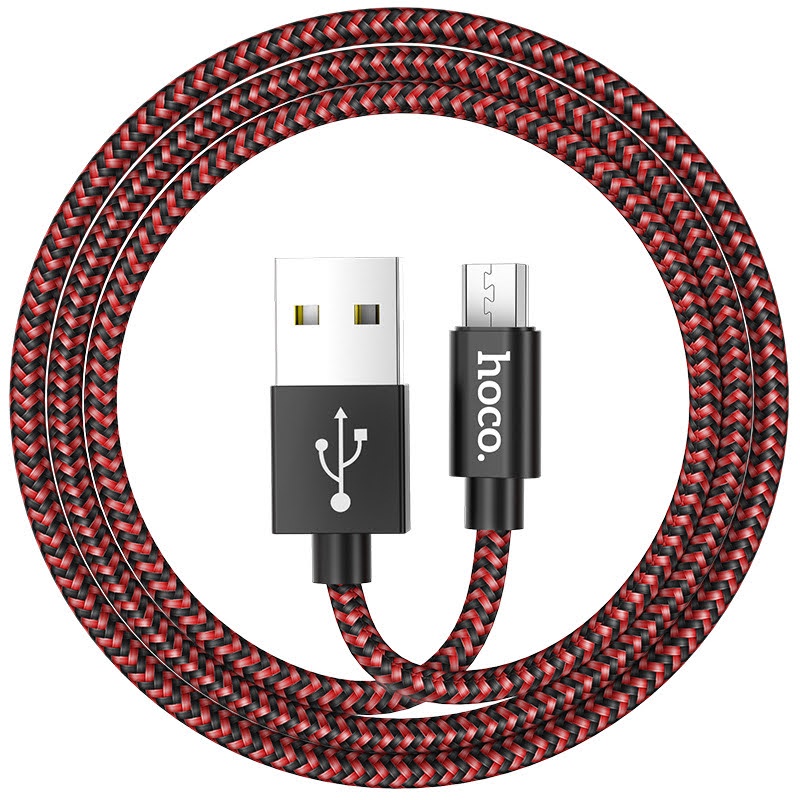 Cáp Sạc Nhanh Dây Dù Type C /Micro USB Hoco X14 1 Mét