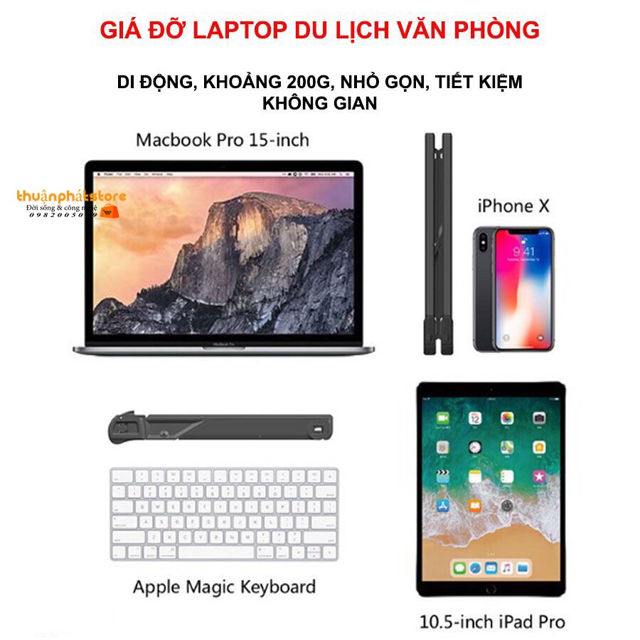 Giá Đỡ Laptop Macbook, Ipad Nexstand K7 10-15.6 inch, tản nhiệt cho Laptop