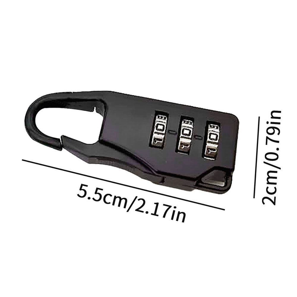 Khóa dây cáp mini bằng kim loại chống trộm cho xe đạp/mũ bảo hiểm