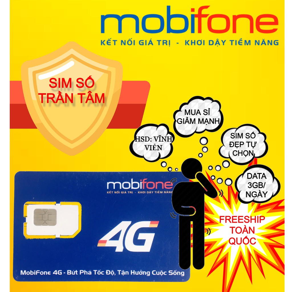 79K - SIM SỐ ĐẸP LƯỚT WEB THẢ GA VỚI DATA KHỦNG MOBIPHONE (3GB/NGÀY) - HỖ TRỢ CHỌN SỐ + ĐĂNG KÝ CHÍNH CHỦ CHO SIM