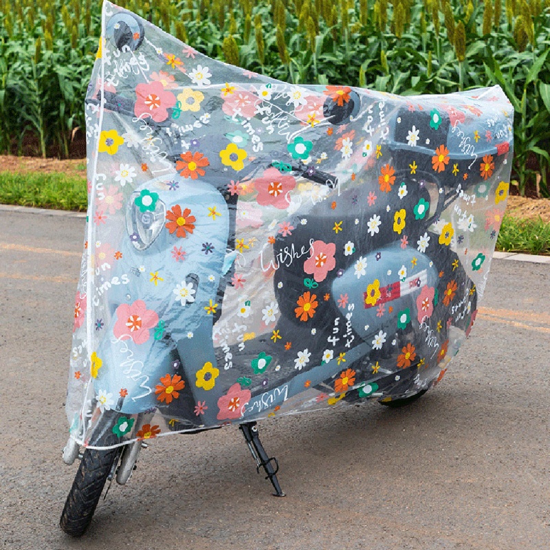 Vỏ Bọc Chống Nắng Chống Thấm Nước Giặt Được Cho Xe Máy Scooter