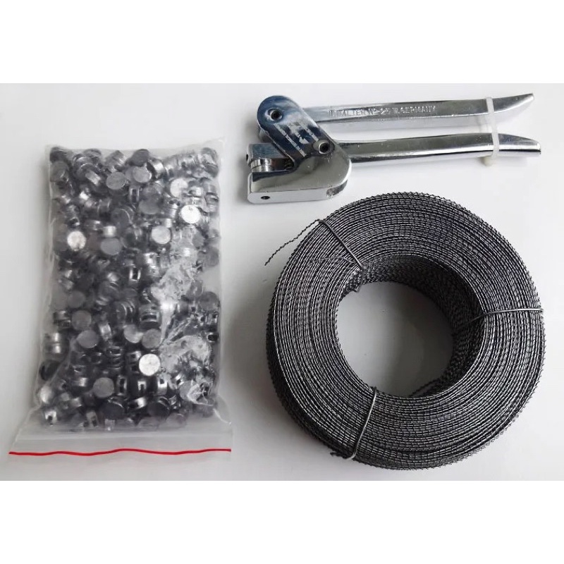 Chì kẹp niêm phong bình cứu hoả/1kg kẹp chì