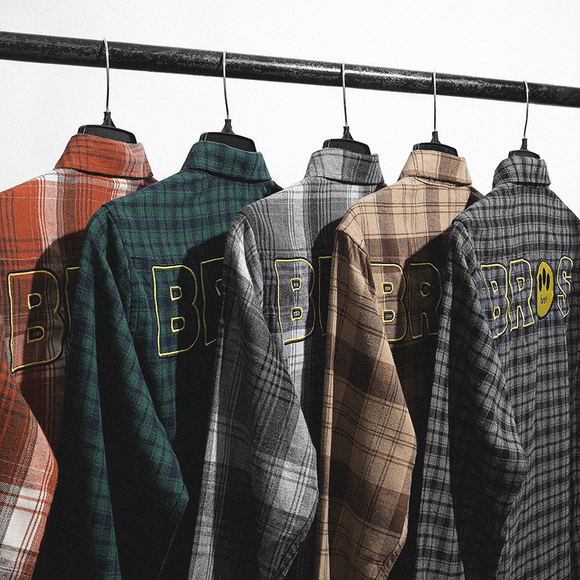 Áo Sơ Mi Nam Flannel Hàng Hiệu SUPER BROS Unisex Thêu Logo - Thiết Kế Trẻ Trung, Hiện Đại - Với Nhiều Màu Nam Tính | BigBuy360 - bigbuy360.vn