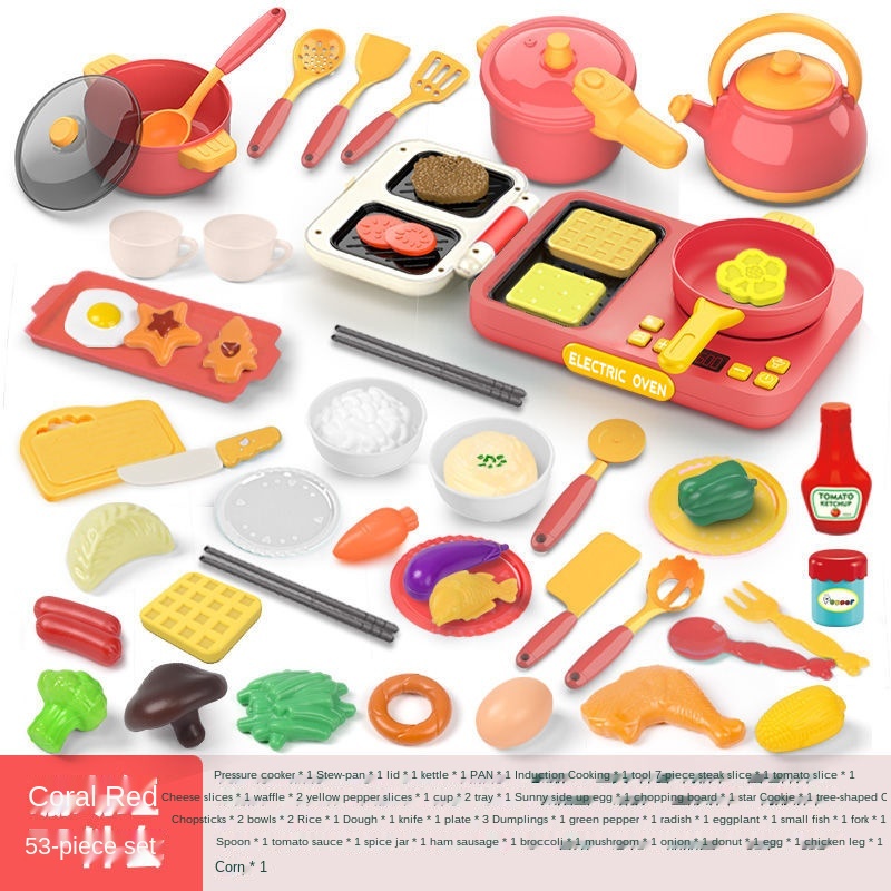 Bộ Đồ Chơi Nấu Ăn Cỡ Lớn Vui Nhộn Cho Bé