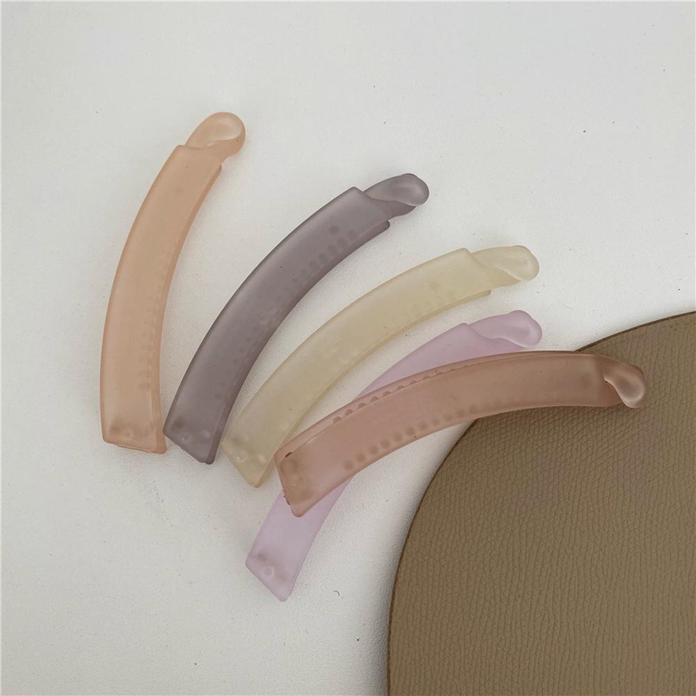 Kẹp Tóc Càng Cua Dạng Đứng Bằng Acrylic Nhiều Màu Sắc Thanh Lịch Thời Trang Cho Nữ