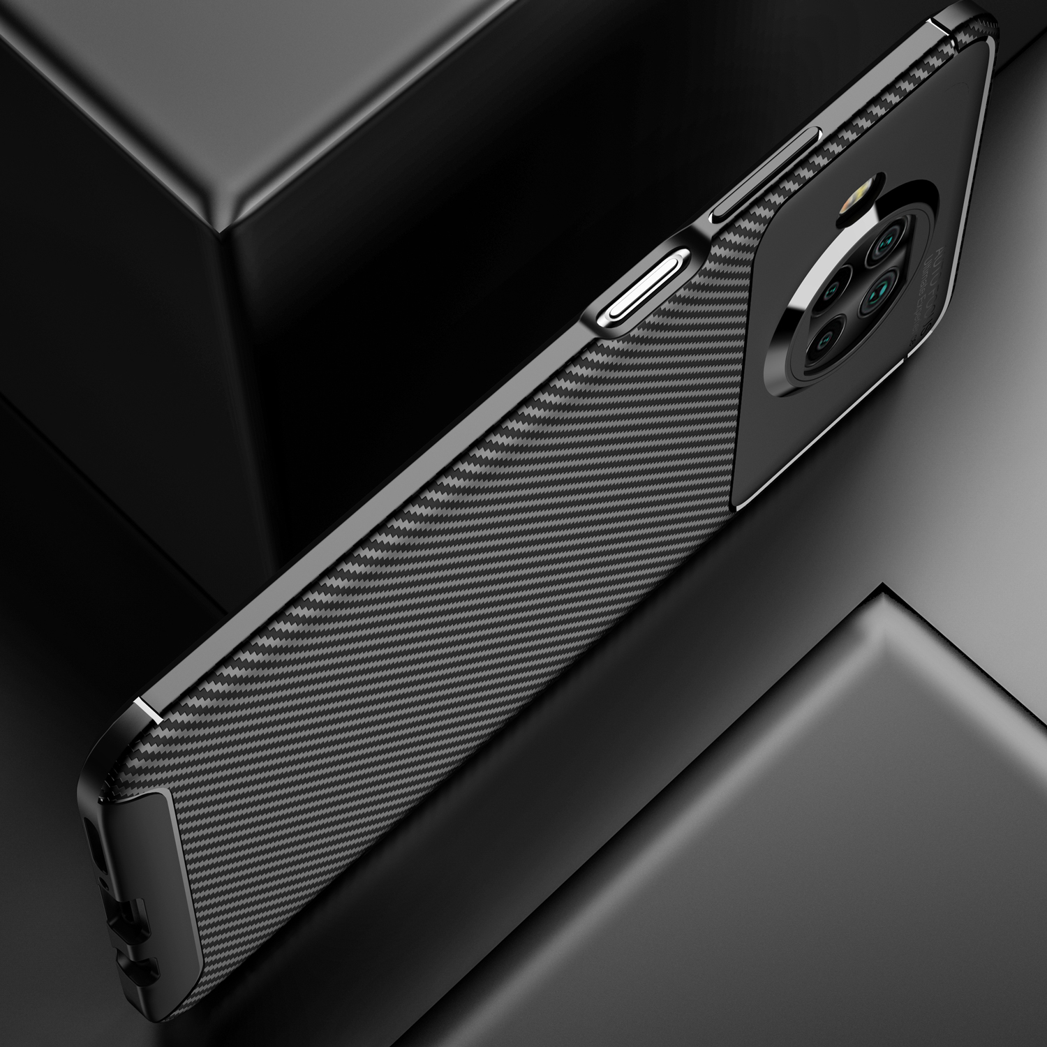Ốp Lưng Sợi Carbon Chống Sốc Cho Xiaomi Mi 10t Lite 5g | BigBuy360 - bigbuy360.vn