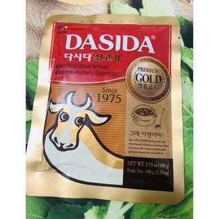 Hạt nêm vị bò dasida gold hàn quốc 100g - beef soup stock