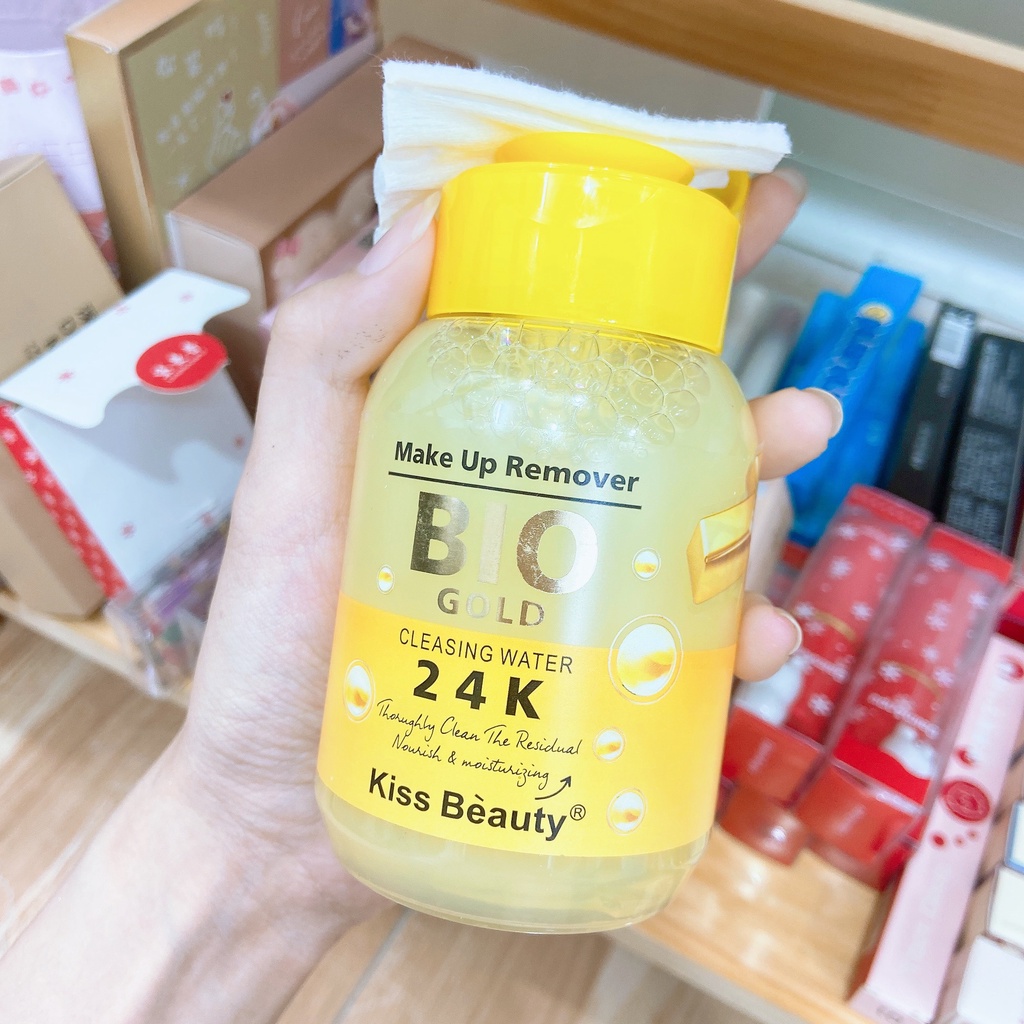 Nước tẩy trang Bio 24k kissbeauty