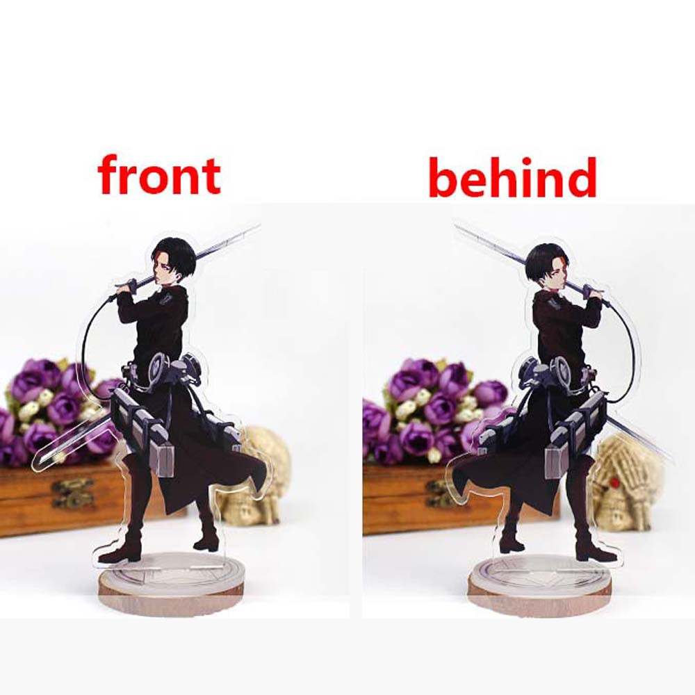 Thẻ Đứng EPOCH Phong Cách Mô Hình Nhân Vật Levi Ackerman Trong Attack On Titan Độc Đáo