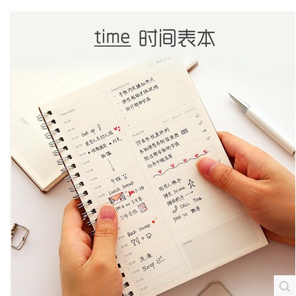 Sổ Tay Ghi Chú Lên Kế Hoạch / Tháng / Hàng Tuần / Hàng Ngày Agenda