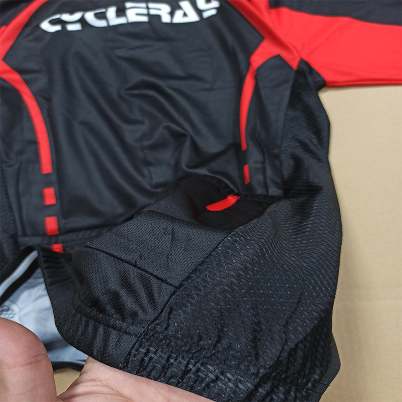 [READY STOCK]CYCLERAY Đội Ném đá khổng lồ đua xe vòng quanh Jersey xem trang phục xe đạp Áo ngực ngắn Sleeve