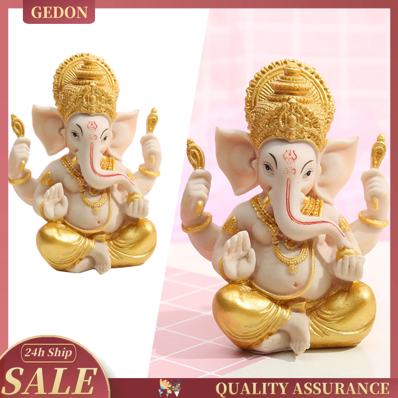 Tượng Voi Thần Ganesha Kích Thước 4 "