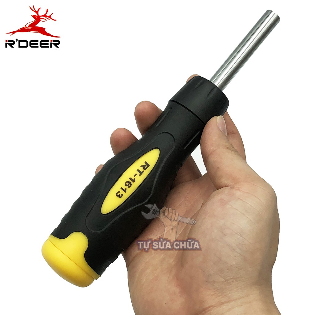 Bô tô vít R'Deer RT-1613 tự động có đảo chiều 13 chi tiết