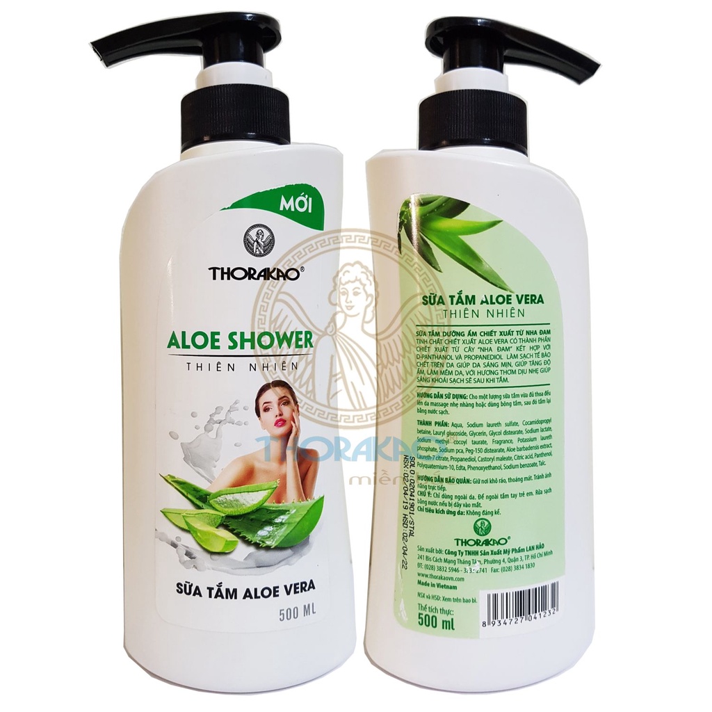 Sữa tắm Aloe Vera Thorakao 500ml