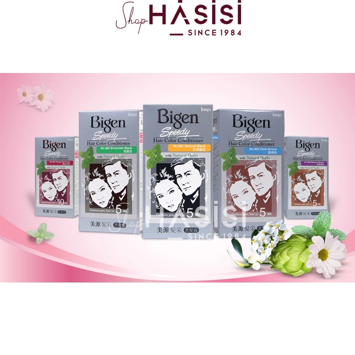 Thuốc Nhuộm Tóc BIGEN SPEEDY HAIR COLOR CONDITINONER