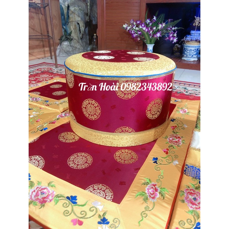 Phụ Kiện hầu Đồng - Đôn Hầu , Gối vỗ hầu đồng hàng gấm đẹp | BigBuy360 - bigbuy360.vn