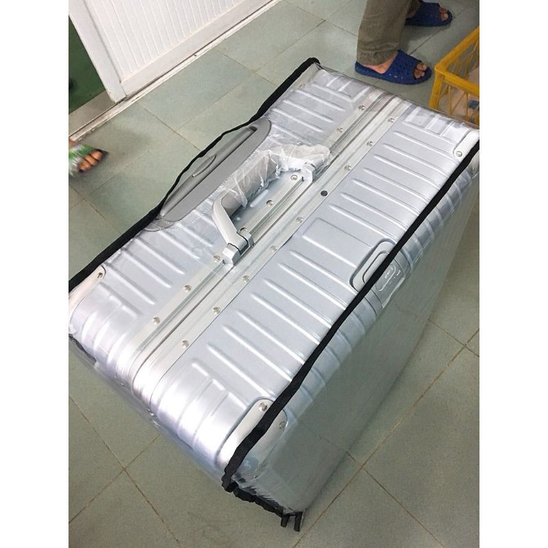 Bọc vali trong suốt đủ size 20,24,28 - Hoa Lụa Duy Minh