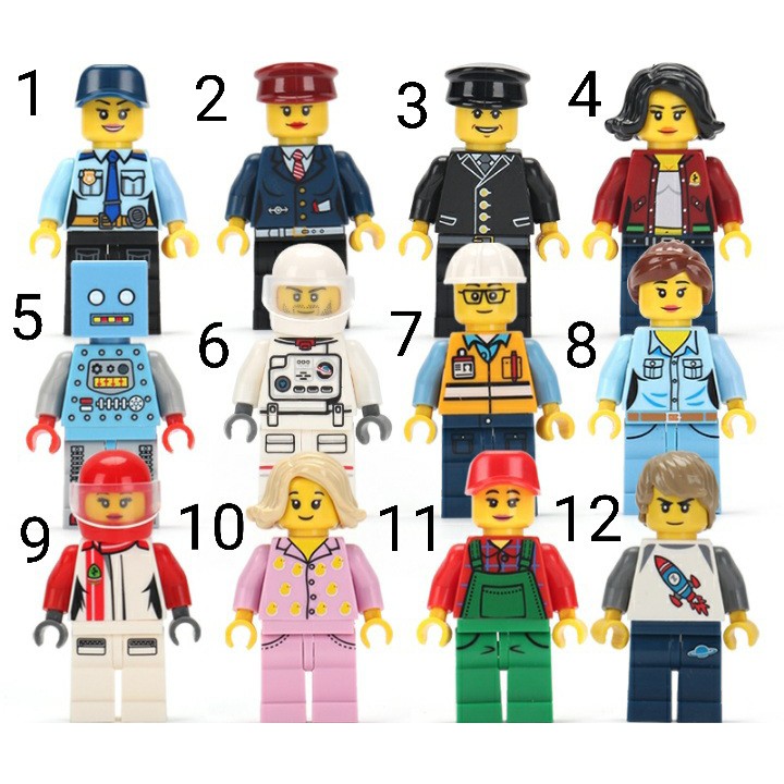 MÔ HÌNH  CÁC NHÂN VẬT CITY 1