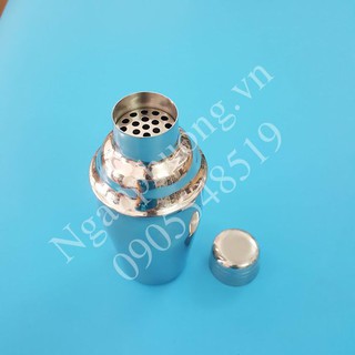 Bình lắc pha chế Cocktail - Shaker 350ml inox