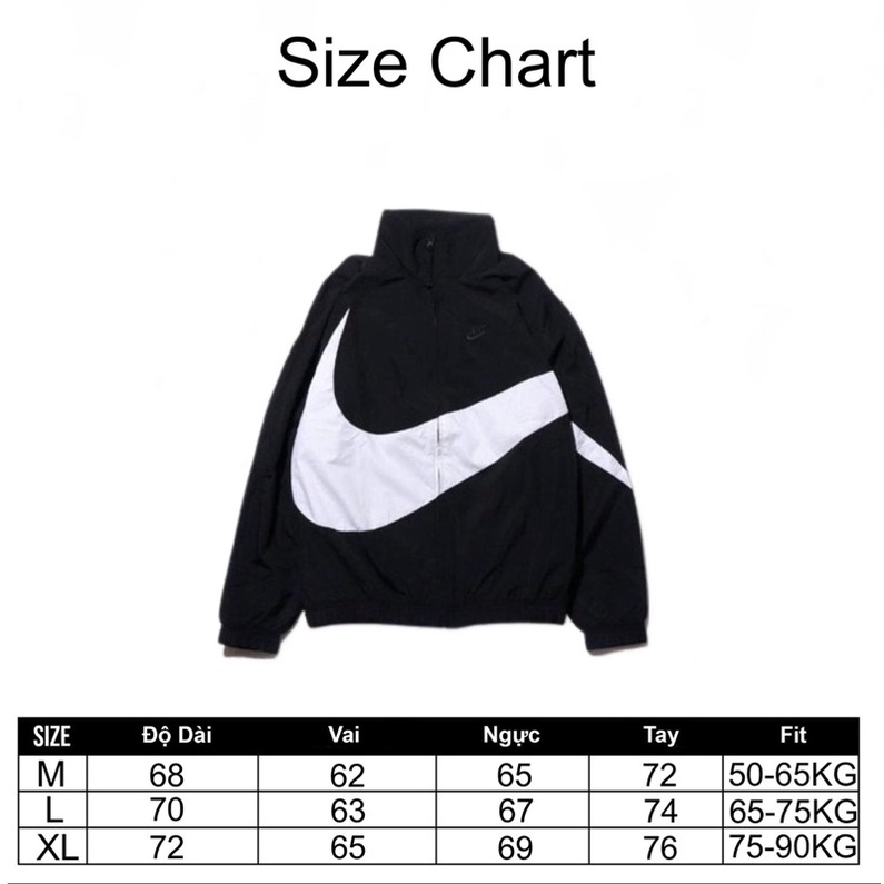 Áo khoác Nike cao cấp Áo khoác nam Nike đẹp