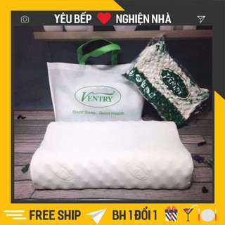 Gối Cao Su Non Ventry Cao Cấp Giúp Giấc Ngủ Ngon