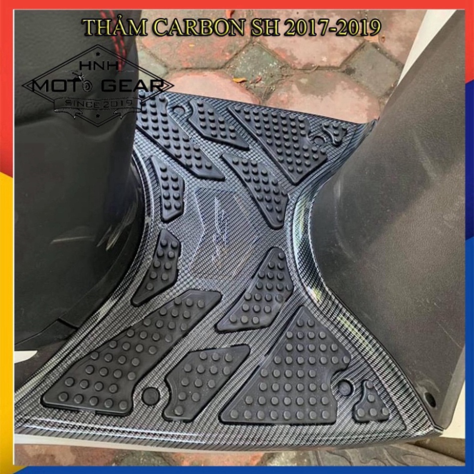 Thảm Để Chân Carbon Cho SH 2017 - 2019 Artista Chính Hãng