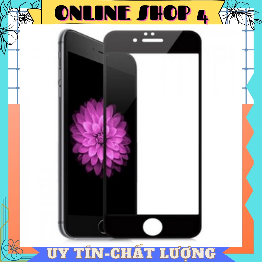 Kính cường lực full Cho IP6 IP7 IP8 IPX[FREE SHIP] - Miếng dán cường lực cho iphone 6 7 8 X