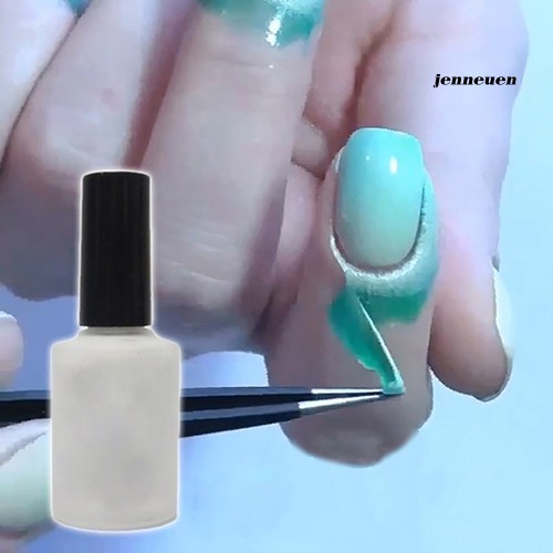 [Hàng mới về] Lọ dung dịch hỗ trợ sơn móng tay dạng lột chống lem 15ml